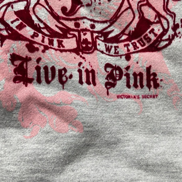 Victoria’s Secret Canvas Tote Red Super Nice - Picture 2 of 13